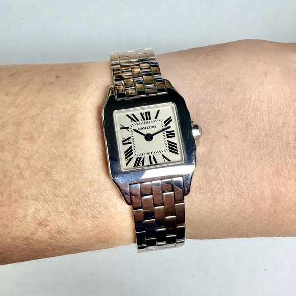 CARTIER SANTOS DEMOISELLE Quartz Steel 20mm Watch main image 6